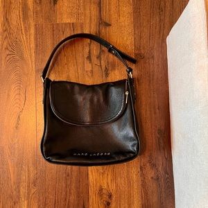 Marc Jacobs Black Leather Hobo